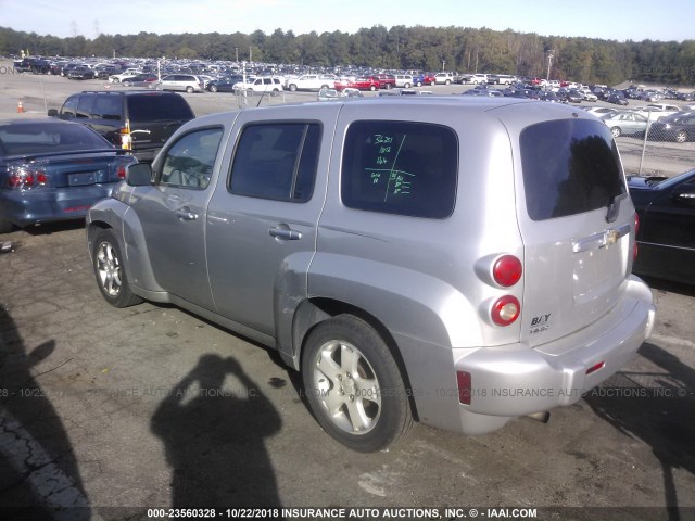 3GNDA23D47S625293 - 2007 CHEVROLET HHR LT SILVER photo 3