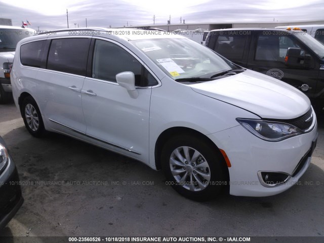 2C4RC1BG6JR211449 - 2018 CHRYSLER PACIFICA TOURING L WHITE photo 1