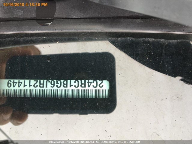 2C4RC1BG6JR211449 - 2018 CHRYSLER PACIFICA TOURING L Սպիտակ լուսանկար 16