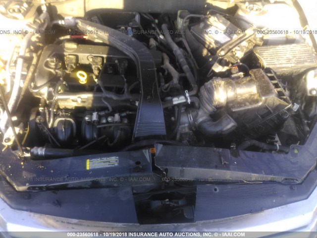 3FAFP07Z56R170234 - 2006 FORD FUSION SE TAN photo 10