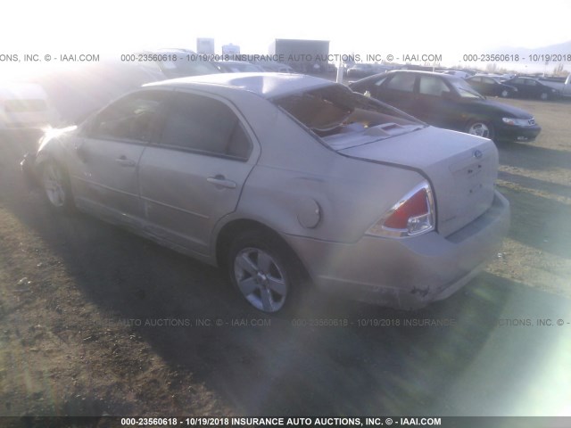 3FAFP07Z56R170234 - 2006 FORD FUSION SE TAN photo 3