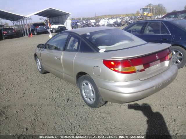 1G8ZY1272XZ261257 - 1999 SATURN SC2 BEIGE photo 3