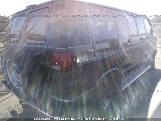 2B6HB21Y8SK513418 - 1995 DODGE RAM VAN B2500 BROWN photo 4