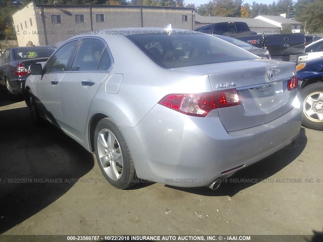 JH4CU2F65DC003312 - 2013 ACURA TSX TECH GRAY photo 3