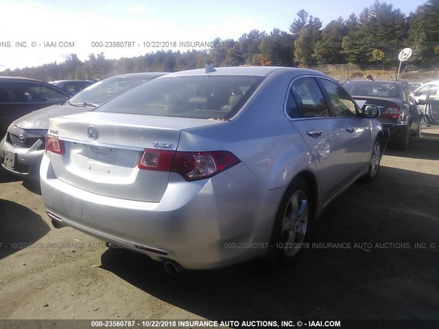 JH4CU2F65DC003312 - 2013 ACURA TSX TECH GRAY photo 4