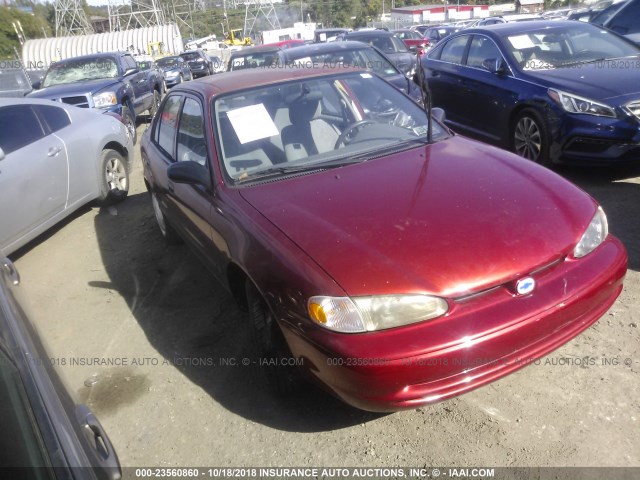 1Y1SK52822Z402731 - 2002 CHEVROLET GEO PRIZM LSI RED photo 1