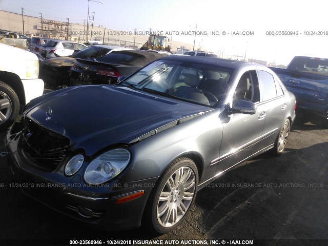 WDBUF72X17B011914 - 2007 MERCEDES-BENZ E 550 GRAY photo 2