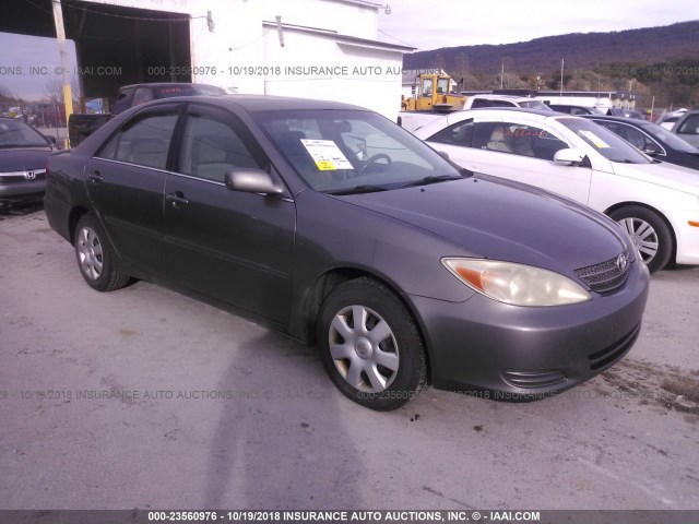 4T1BE32K23U669535 - 2003 TOYOTA CAMRY LE/XLE/SE Сұр фото 1