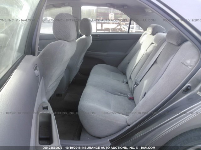 4T1BE32K23U669535 - 2003 TOYOTA CAMRY LE/XLE/SE Сұр фото 8