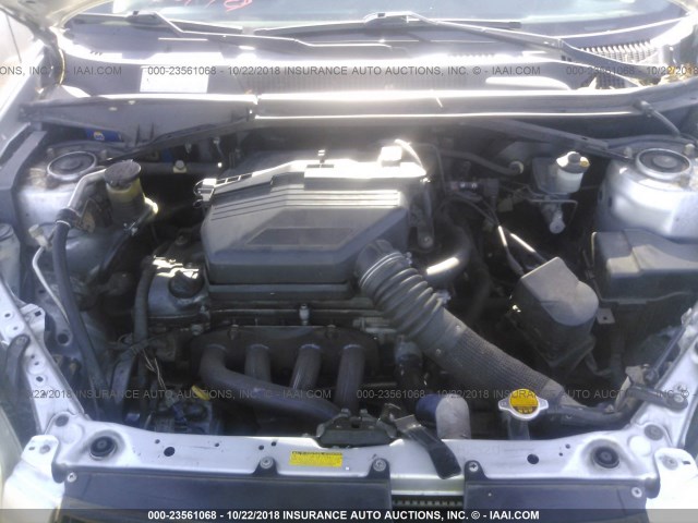 JTEGH20V310017208 - 2001 TOYOTA RAV4 SILVER photo 10