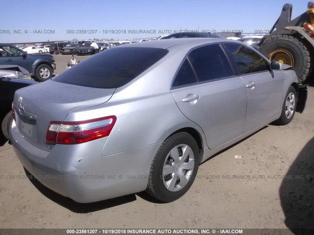 4T1BE46K29U376419 - 2009 TOYOTA CAMRY SE/LE/XLE SILVER photo 4