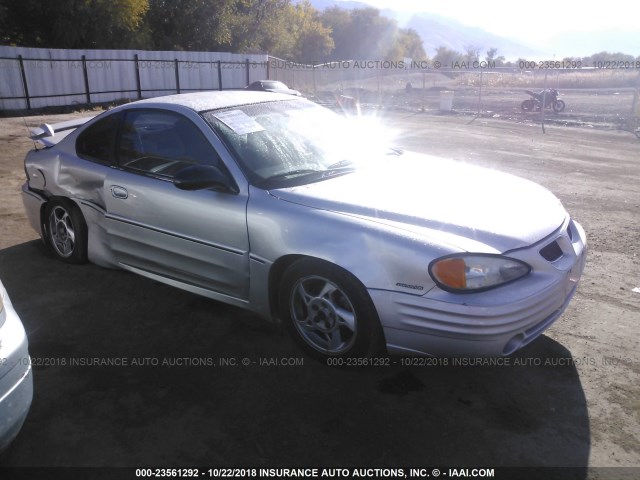 1G2NW12E63C246058 - 2003 PONTIAC GRAND AM GT SILVER photo 1