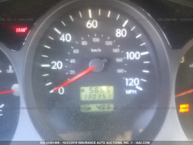 JF1SG65674G728082 - 2004 SUBARU FORESTER 2.5XS Bleu photo 7