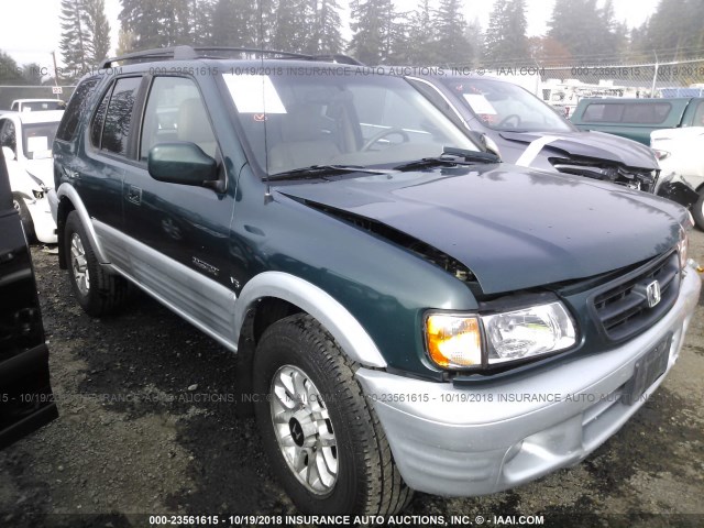 4S6DM58W414401916 - 2001 HONDA PASSPORT EX/LX მწვანე ფოტო 1