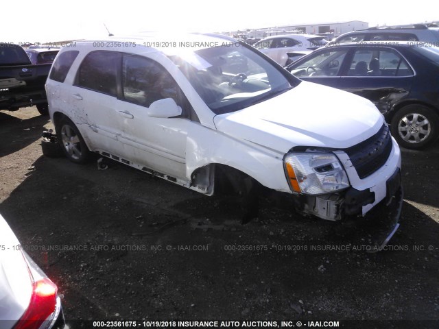 2CNDL537386037301 - 2008 CHEVROLET EQUINOX SPORT WHITE photo 1