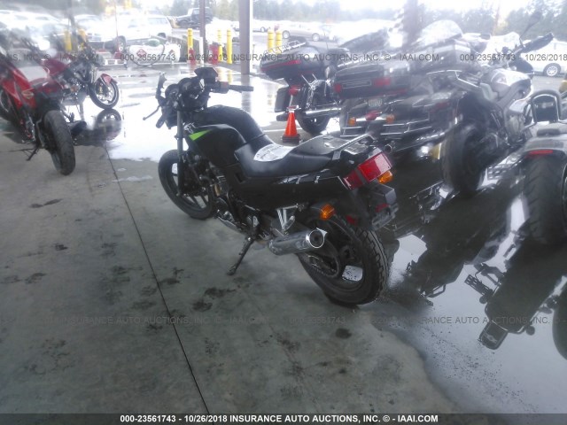 JKAEXMF155DA16121 - 2005 KAWASAKI EX250 F BLACK photo 3