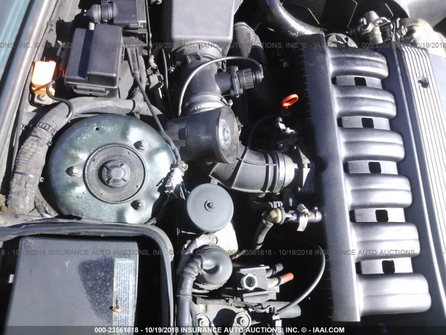 WBAHD6313PBJ87440 - 1993 BMW 525 I AUTOMATIC GREEN photo 10