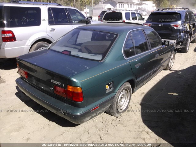 WBAHD6313PBJ87440 - 1993 BMW 525 I AUTOMATIC GREEN photo 4