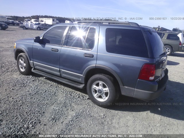 1FMZU63K83UC01262 - 2003 FORD EXPLORER XLT/XLT SPORT/NBX 蓝色 照片 3