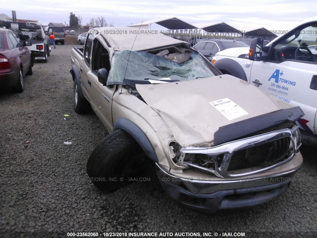 5TEGN92N43Z253596 - 2003 TOYOTA TACOMA DOUBLE CAB PRERUNNER GOLD photo 6