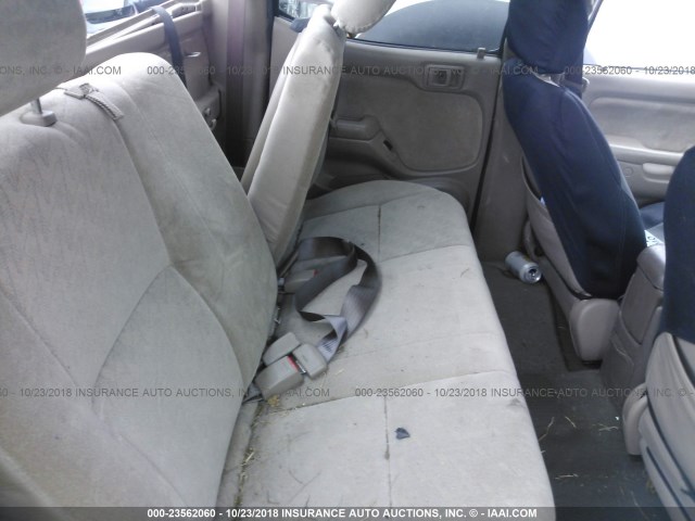 5TEGN92N43Z253596 - 2003 TOYOTA TACOMA DOUBLE CAB PRERUNNER GOLD photo 8