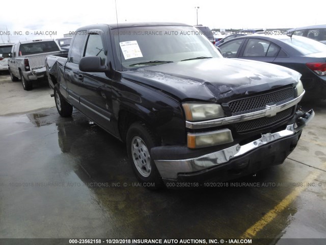 2GCEC19V531285367 - 2003 CHEVROLET SILVERADO C1500 BLACK photo 1