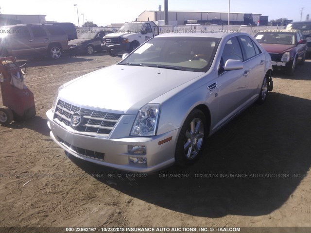 1G6DW6ED8B0157392 - 2011 CADILLAC STS LUXURY SILVER photo 2