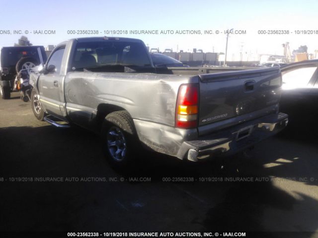 1GCEC14W2XE209545 - 1999 CHEVROLET SILVERADO C1500 GRAY photo 3