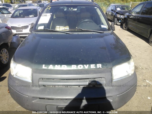 SALNY22272A370022 - 2002 LAND ROVER FREELANDER SE GREEN photo 6