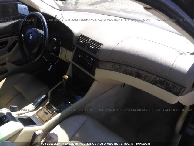 WBADN6341YGM67528 - 2000 BMW 540 I AUTOMATIC 栗色 照片 5