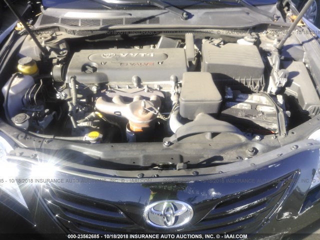 4T1BE46K88U783885 - 2008 TOYOTA CAMRY CE/LE/XLE/SE 黑色 照片 10