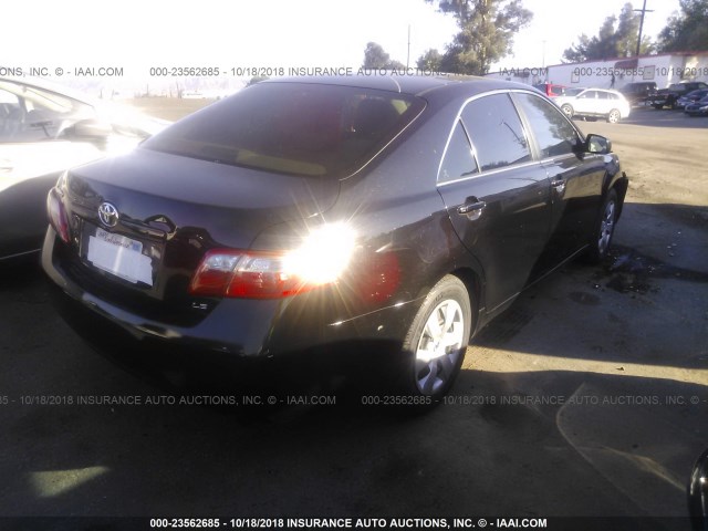 4T1BE46K88U783885 - 2008 TOYOTA CAMRY CE/LE/XLE/SE 黑色 照片 4