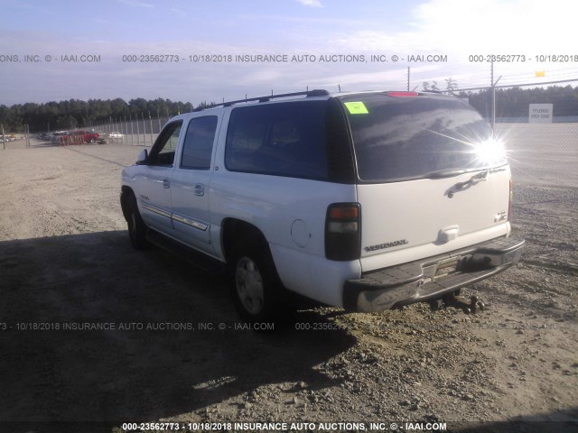 1GKEC16Z14R284768 - 2004 GMC YUKON XL C1500 WHITE photo 3