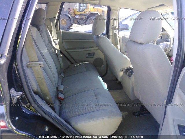 1J4GR48K16C292390 - 2006 JEEP GRAND CHEROKEE LAREDO/COLUMBIA/FREEDOM 黑色 照片 8