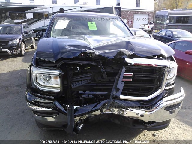 1GTN2LEH1JZ351626 - 2018 GMC SIERRA K1500 BLACK photo 6