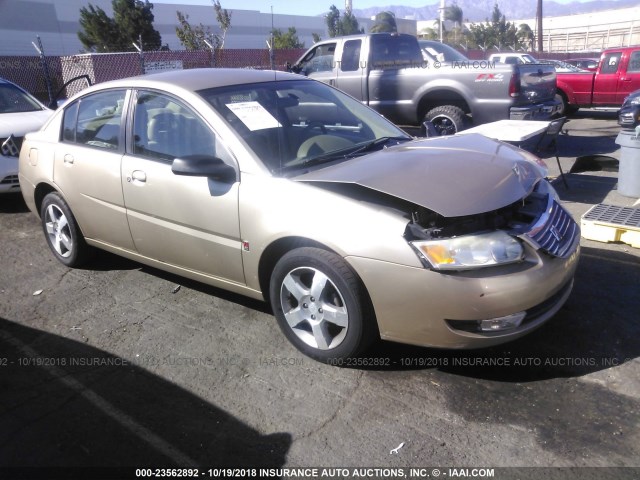 1G8AL55F16Z172591 - 2006 SATURN ION LEVEL 3 GOLD photo 1