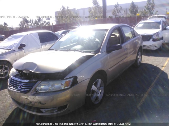 1G8AL55F16Z172591 - 2006 SATURN ION LEVEL 3 GOLD photo 2