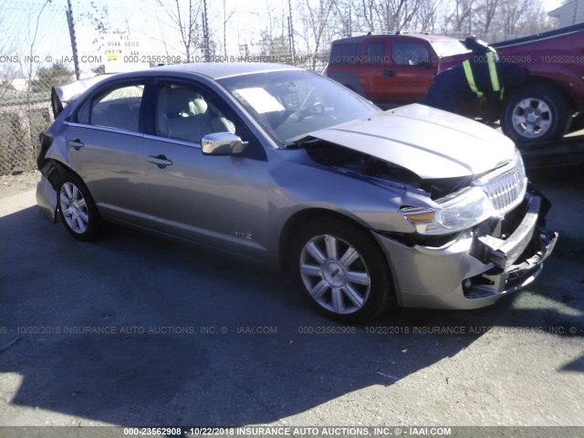 3LNHM26T48R635461 - 2008 LINCOLN MKZ SILVER photo 1