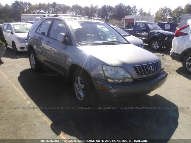 JTJHF10U620276712 - 2002 LEXUS RX 300 SILVER photo 1