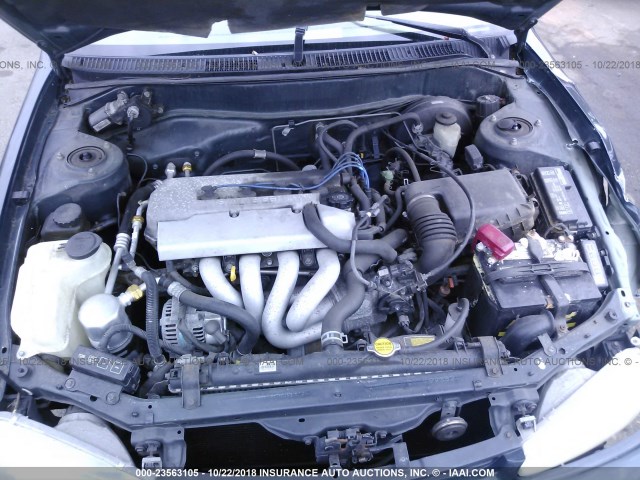 1Y1SK5284XZ447046 - 1999 CHEVROLET GEO PRIZM LSI GREEN photo 10