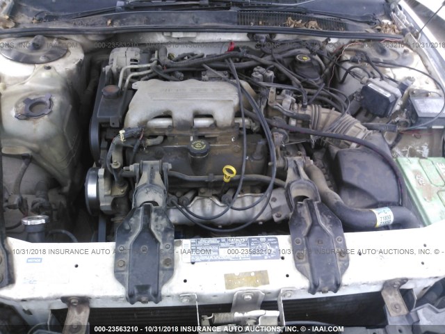 1G2WJ52MXSF340765 - 1995 PONTIAC GRAND PRIX SE თეთრი ფოტო 10