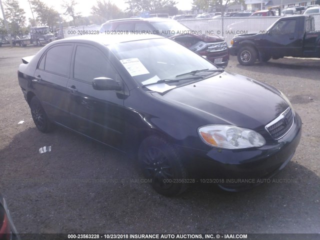 1NXBR32E97Z799459 - 2007 TOYOTA COROLLA CE/LE/S BLACK photo 1