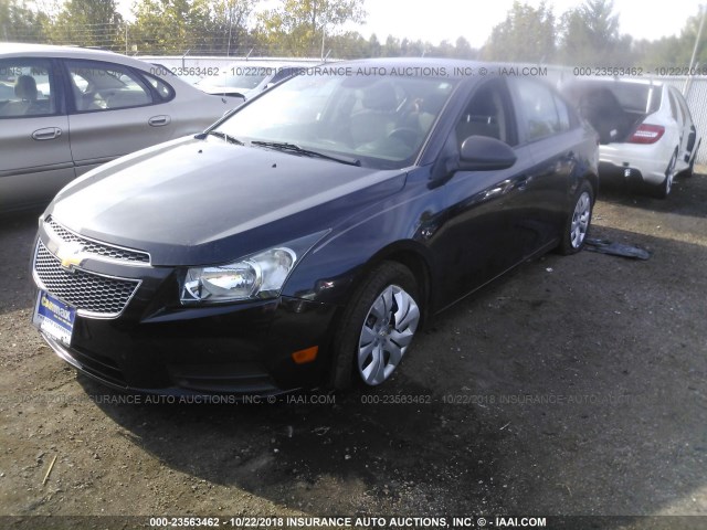 1G1ZB5E07CF222875 - 2012 CHEVROLET MALIBU LS 黑色 照片 2