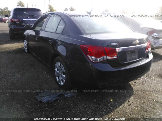 1G1ZB5E07CF222875 - 2012 CHEVROLET MALIBU LS 黑色 照片 3