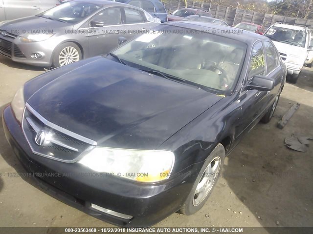 19UUA56613A089746 - 2003 ACURA 3.2TL BLACK photo 2