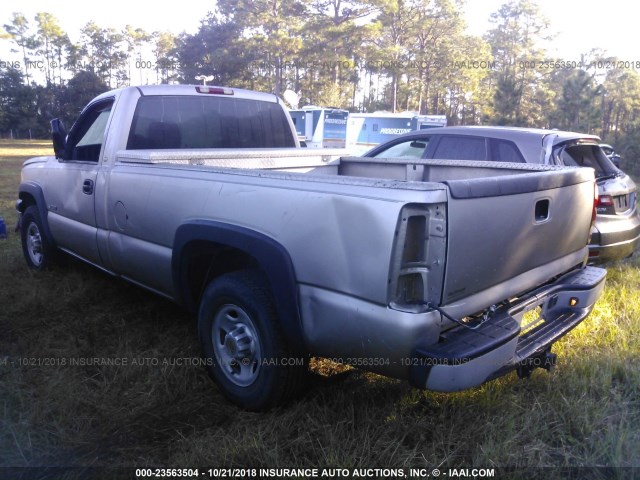 1GCGC24U43Z333414 - 2003 CHEVROLET SILVERADO C2500 GRAY photo 3