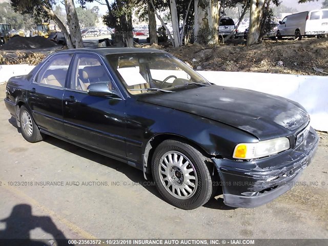 JH4KA7670MC027835 - 1991 ACURA LEGEND LS GREEN photo 1