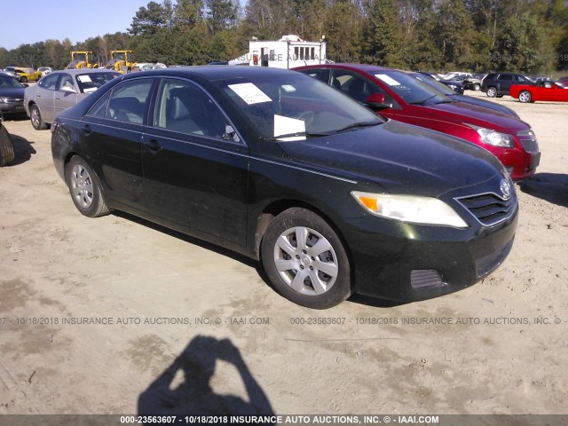 4T1BF3EK8AU574922 - 2010 TOYOTA CAMRY SE/LE/XLE GREEN photo 1