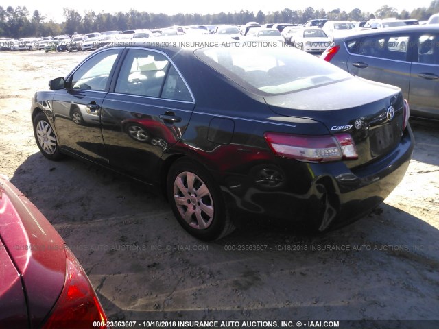 4T1BF3EK8AU574922 - 2010 TOYOTA CAMRY SE/LE/XLE GREEN photo 3