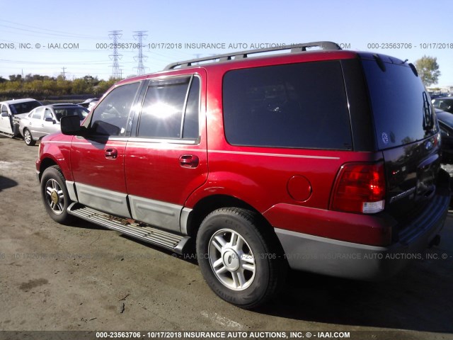 1FMPU16586LA06837 - 2006 FORD EXPEDITION XLT RED photo 3